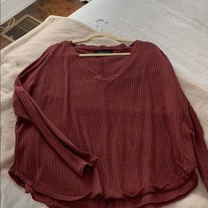Maroon sweater